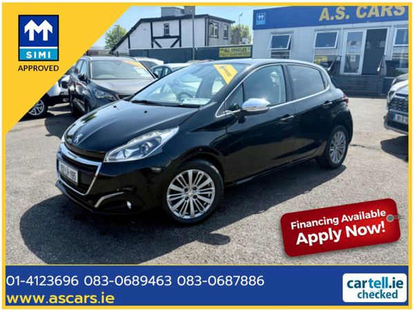Peugeot 208 Hatchback, Diesel, 2015, Black