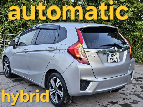 Honda Fit Hatchback, Petrol Hybrid, 2014, Silver