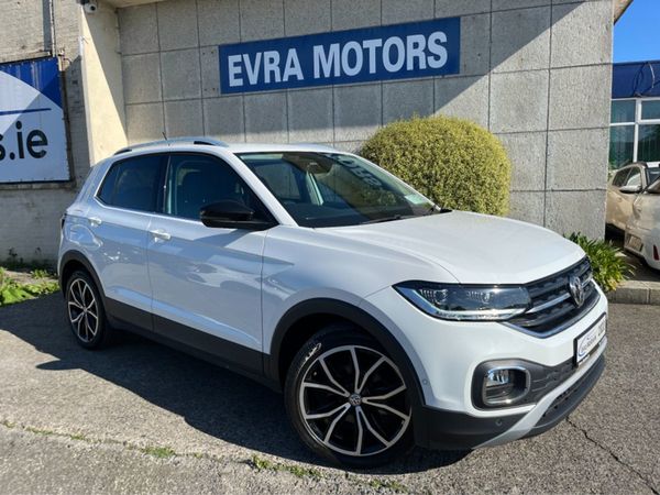 Volkswagen T-Cross SUV, Petrol, 2020, White
