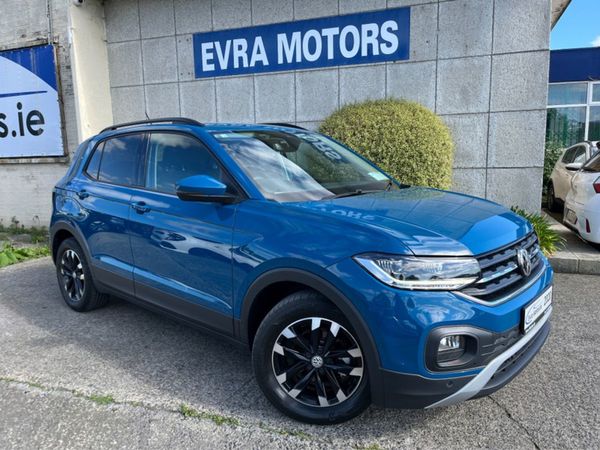 Volkswagen T-Cross SUV, Petrol, 2020, Blue