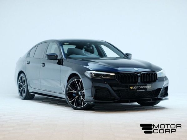 BMW 5-Series Saloon, Hybrid, 2022, Black
