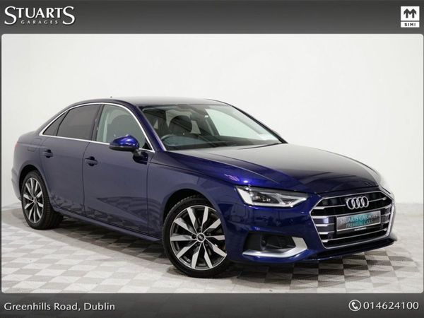 Audi A4 Saloon, Diesel, 2021, Blue