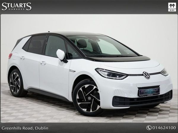 Volkswagen ID.3 Hatchback, Electric, 2022, White