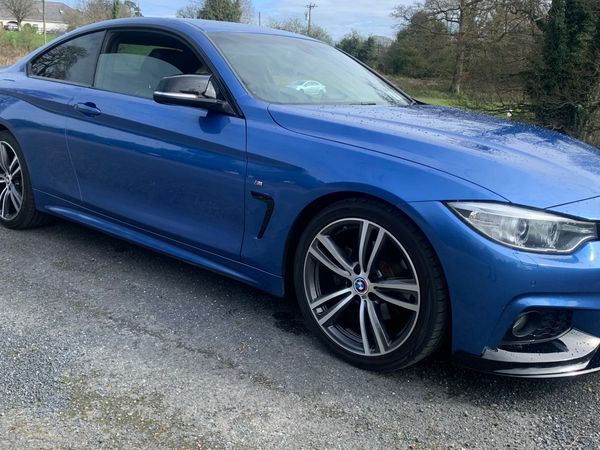 BMW 4-Series Coupe, Diesel, 2015, Blue