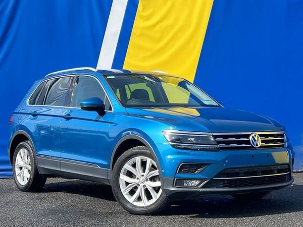 Volkswagen Tiguan SUV, Diesel, 2020, Blue