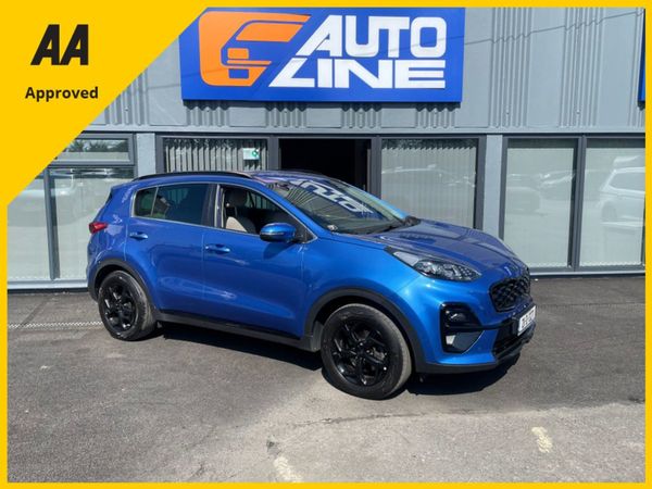 Kia Sportage MPV, Diesel Hybrid, 2021, Blue
