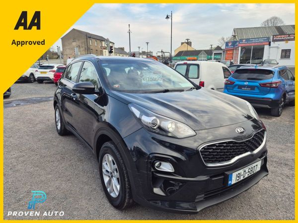 Kia Sportage MPV, Diesel, 2019, Black