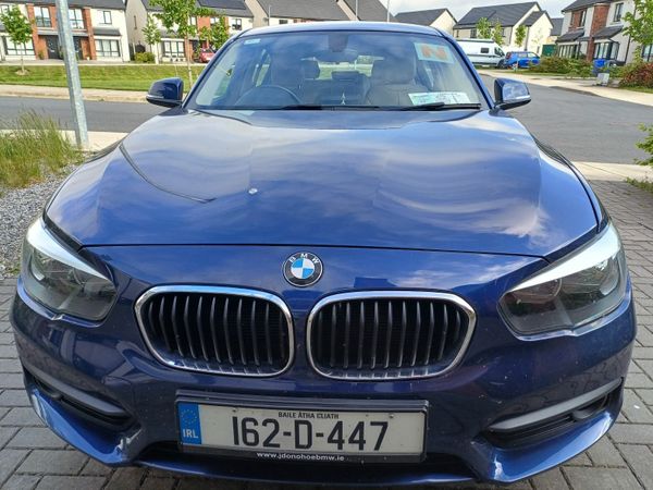 BMW 1-Series Hatchback, Diesel, 2016, Blue