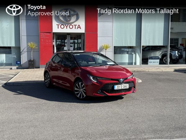 Toyota Corolla Hatchback, Petrol Hybrid, 2022, Red