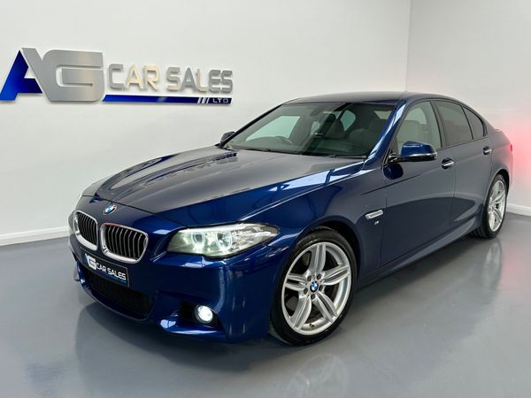 BMW 5-Series Saloon, Diesel, 2015, Blue