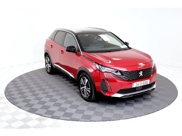 Peugeot 3008 SUV, Petrol Plug-in Hybrid, 2024, Red