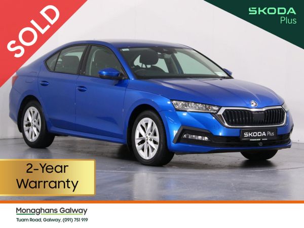 Skoda Octavia Saloon, Diesel, 2022, Blue