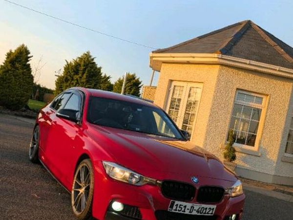 BMW 3-Series Saloon, Diesel, 2015, Red