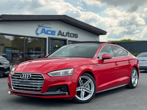 Audi A5 Saloon, Petrol, 2018, Red