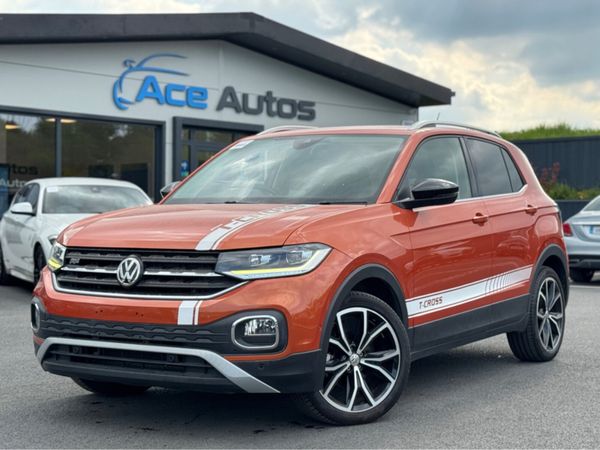 Volkswagen T-Cross SUV, Petrol, 2020, Orange