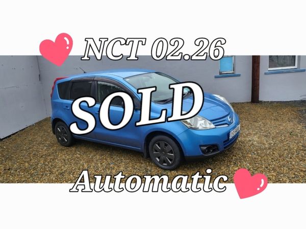 Nissan Note MPV, Petrol, 2012, Blue