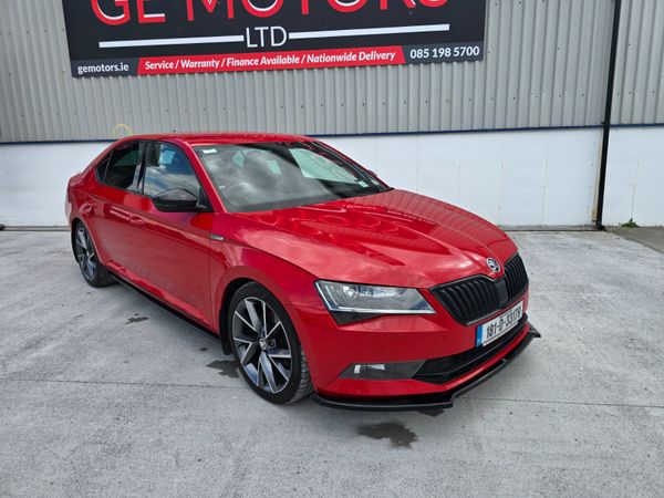 Skoda Superb Saloon, Diesel, 2018, Red