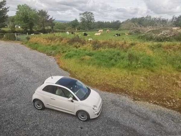Fiat 500 Hatchback, Petrol, 2015, White