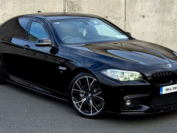 BMW 5-Series Saloon, Diesel, 2015, Black