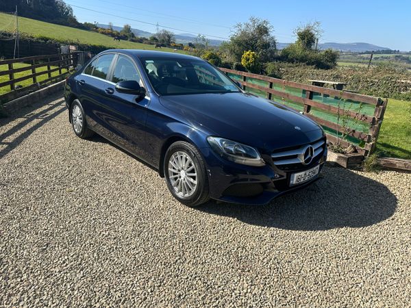 Mercedes-Benz C-Class Saloon, Diesel, 2016, Blue