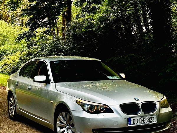 BMW 5-Series Saloon, Diesel, 2008, Silver