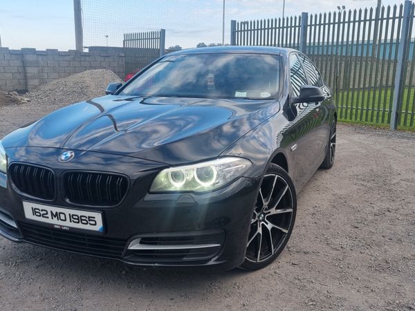 BMW 5-Series Saloon, Diesel, 2016, Black