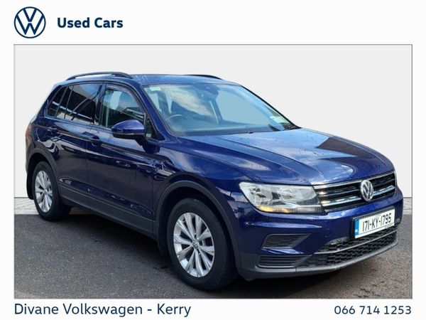 Volkswagen Tiguan SUV, Diesel, 2017, Blue