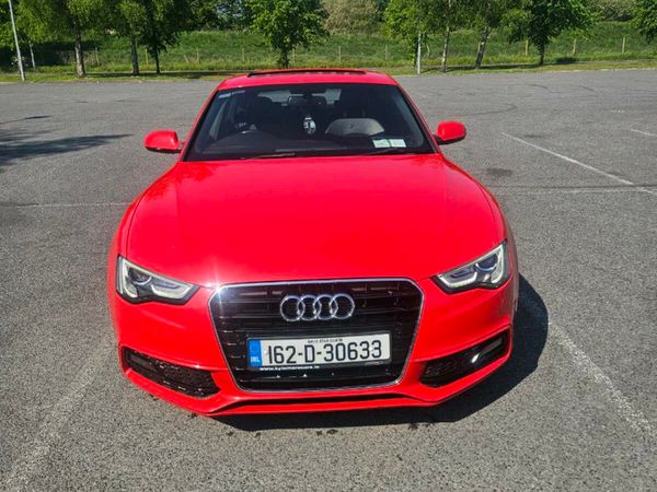 Audi A5 Hatchback, Diesel, 2016, Red