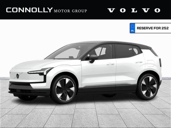 Volvo EX30 SUV, Electric, 2025, White