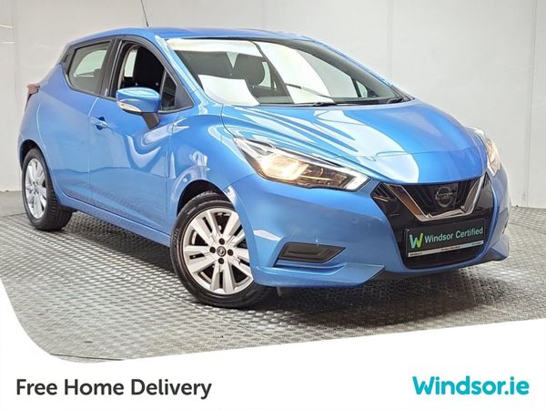 Nissan Micra Hatchback, Petrol, 2020, Blue