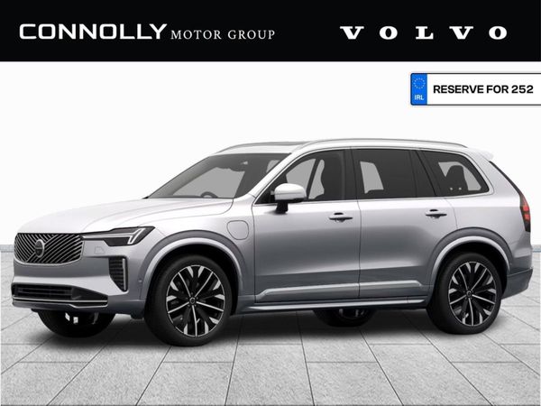 Volvo XC90 SUV, Petrol Plug-in Hybrid, 2025, Silver
