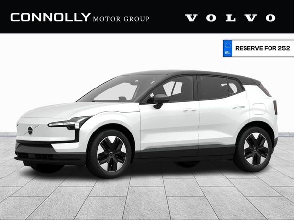 Volvo EX30 SUV, Electric, 2025, White