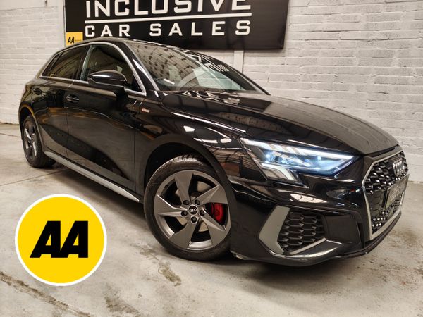 Audi A3 Hatchback, Petrol Hybrid, 2021, Black