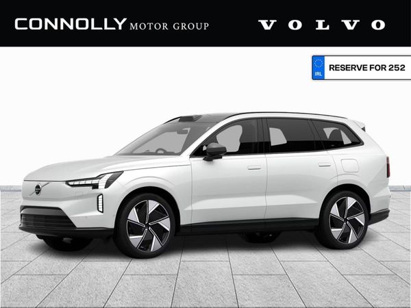 Volvo EX90 SUV, Electric, 2025, White