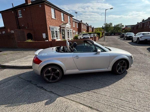 Audi TT Convertible, Petrol, 2004, Silver