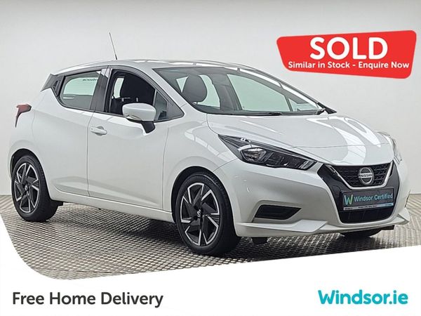 Nissan Micra Hatchback, Petrol, 2022, White
