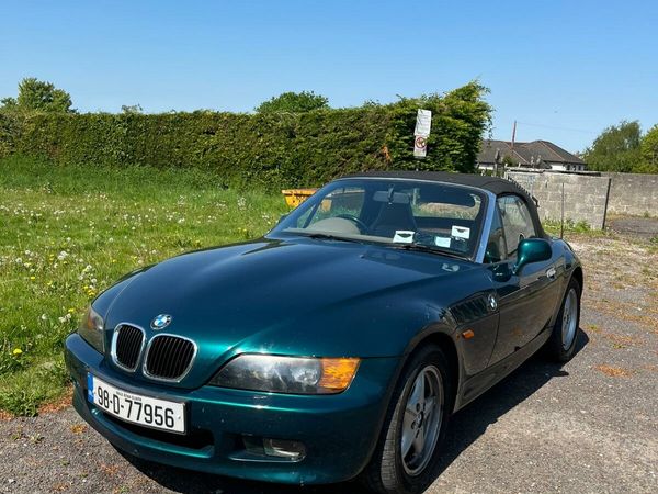 BMW Z3 Convertible, Petrol, 1998, Green