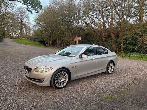 BMW 5-Series Saloon, Diesel, 2012, Silver