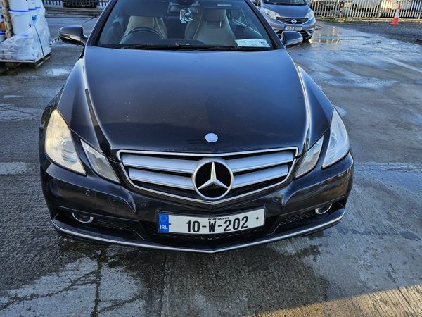 Mercedes-Benz E-Class Coupe, Diesel, 2010, Black