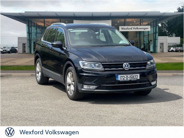 Volkswagen Tiguan SUV, Diesel, 2017, Black