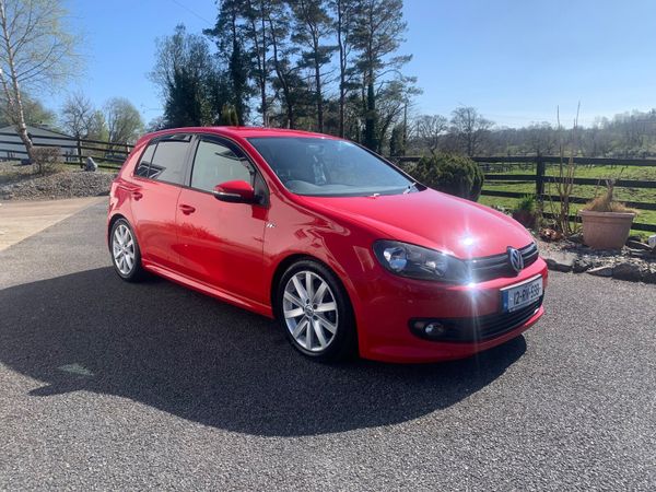 Volkswagen Golf Estate, Diesel, 2012, Red