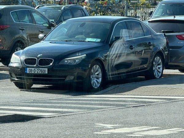 BMW 5-Series Saloon, Diesel, 2008, Black