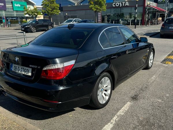 BMW 5-Series Saloon, Diesel, 2008, Black