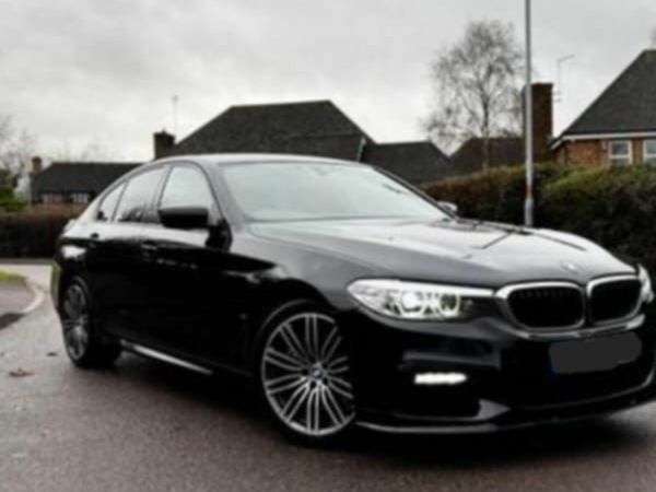 BMW 5-Series Saloon, Petrol Plug-in Hybrid, 2019, Black