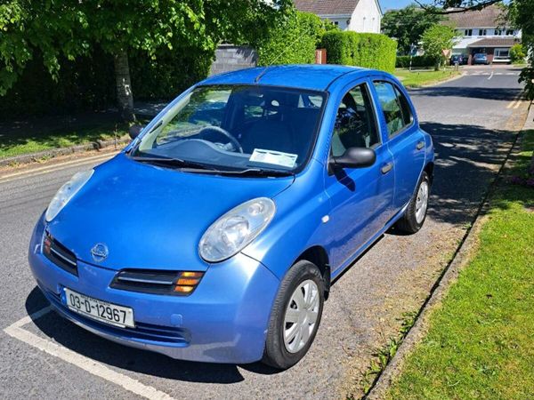Nissan Micra Hatchback, Petrol, 2003, Blue