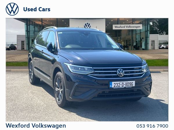 Volkswagen Tiguan Allspace SUV, Diesel, 2023, Black