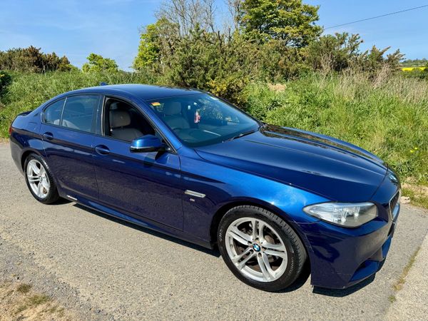 BMW 5-Series Saloon, Diesel, 2015, Blue