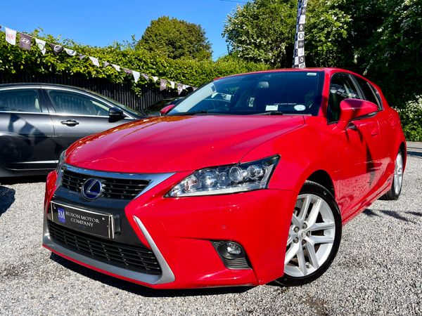 Lexus CT Hatchback, Petrol Hybrid, 2014, Red