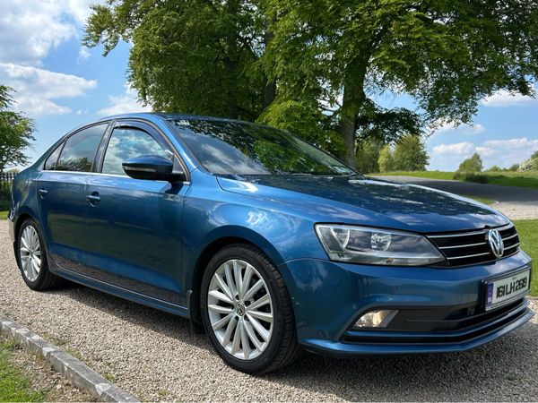 Volkswagen Jetta Saloon, Diesel, 2016, Blue