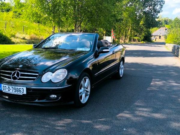 Mercedes-Benz CLK Convertible, Petrol, 2007, Black